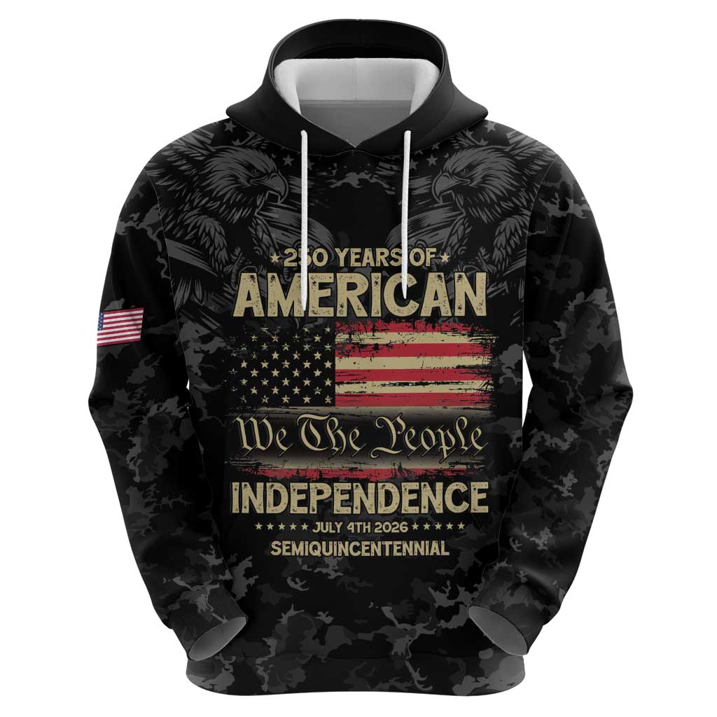 United States Zip Hoodie Semiquincentennial Anniversary - Camo Style