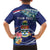 Personalized Cayman Islands Kid Hawaiian Shirt Coat Of Arms Tropical Flowers