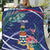 Personalized Cayman Islands Quilt Coat Of Arms Tropical Flowers