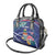 Personalized Cayman Islands Shoulder Handbag Coat Of Arms Tropical Flowers