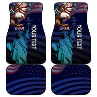 Fourth Of July USA Car Mats Eagle - Statue Of Liberty