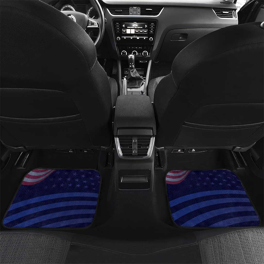 Fourth Of July USA Car Mats Eagle - Statue Of Liberty