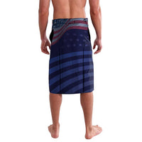 Personalized Fourth Of July USA Lavalava Eagle - Statue Of Liberty