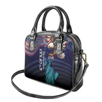 Fourth Of July USA Shoulder Handbag Eagle - Statue Of Liberty