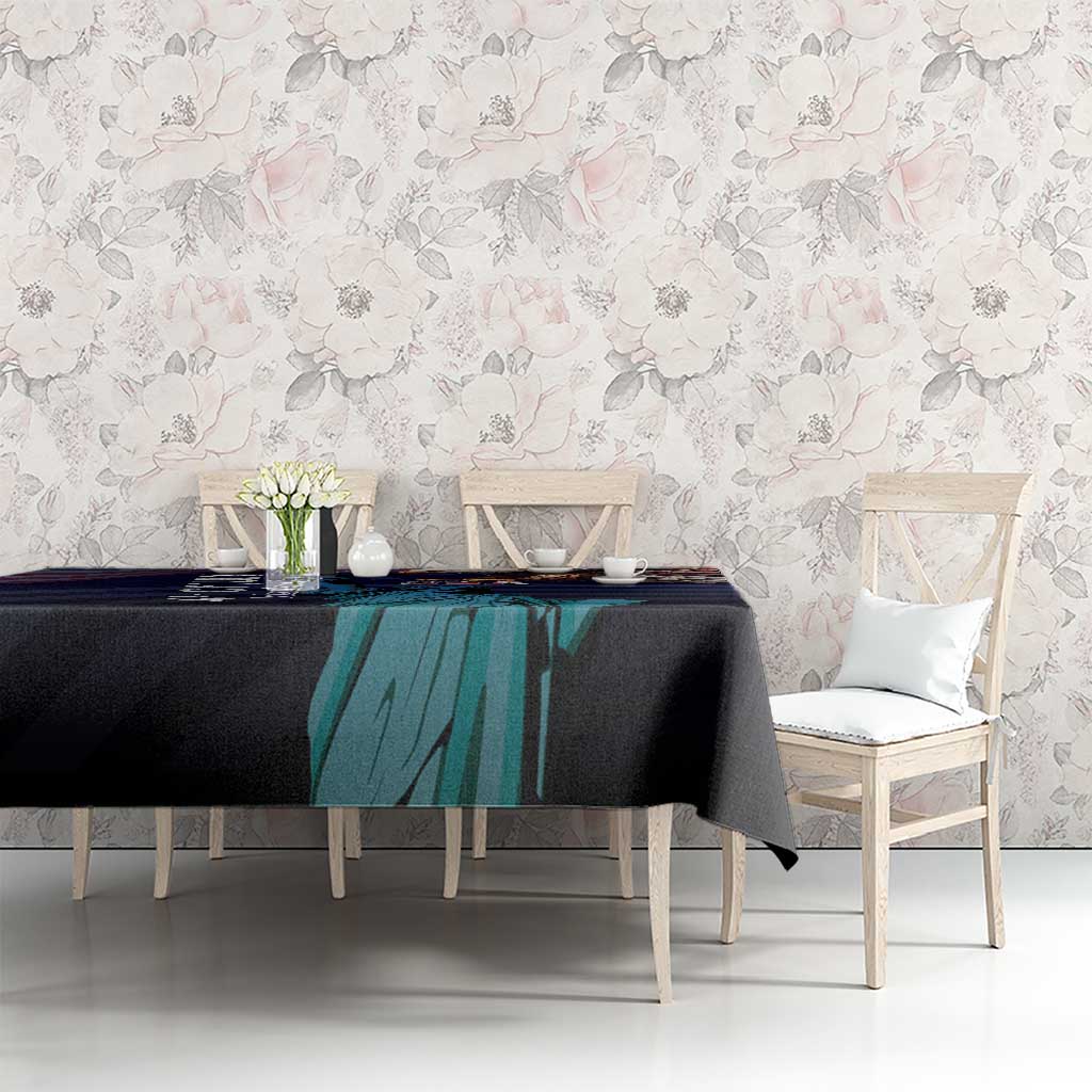 Fourth Of July USA Tablecloth Eagle - Statue Of Liberty