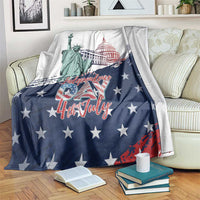 Fourth Of July Blanket Happy USA Independence Day
