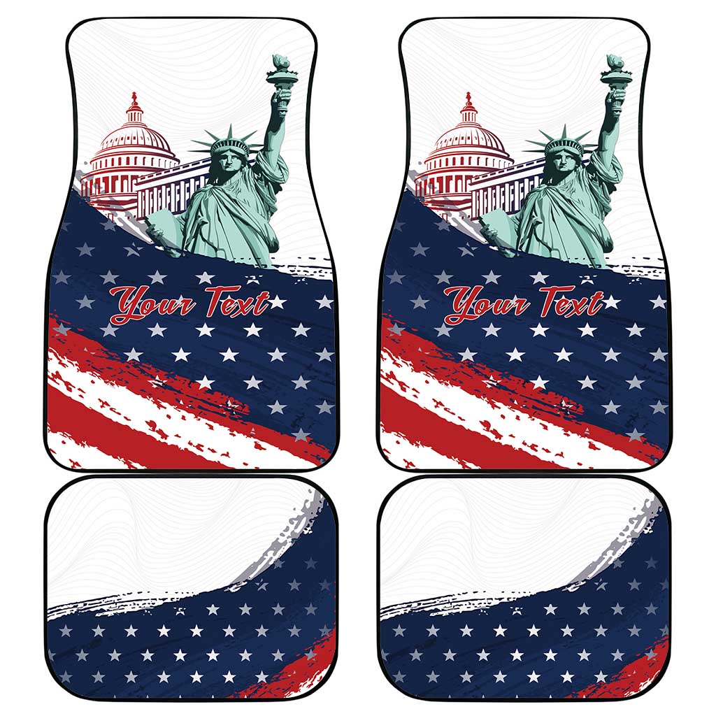 Fourth Of July Car Mats Happy USA Independence Day