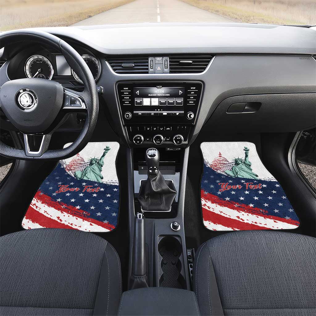 Fourth Of July Car Mats Happy USA Independence Day