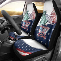 Fourth Of July Car Seat Cover Happy USA Independence Day