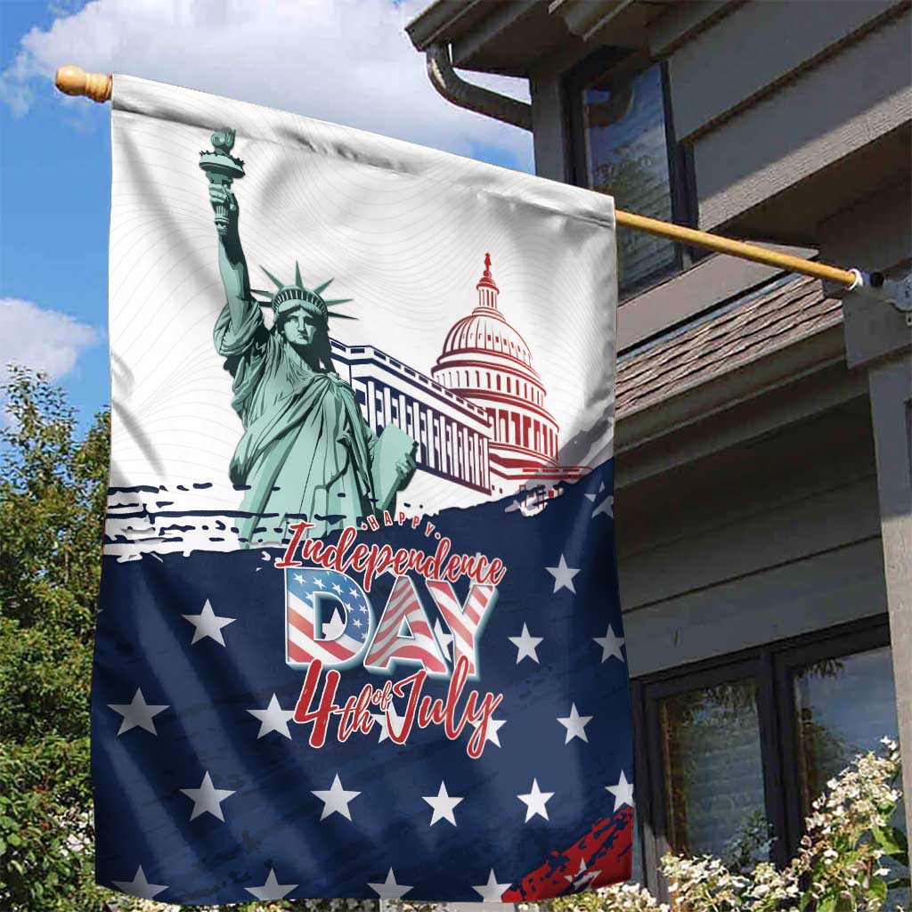Fourth Of July Garden Flag Happy USA Independence Day