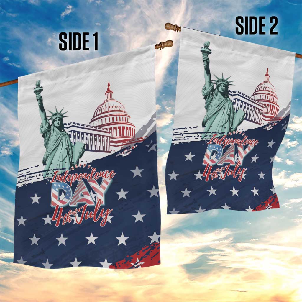 Fourth Of July Garden Flag Happy USA Independence Day