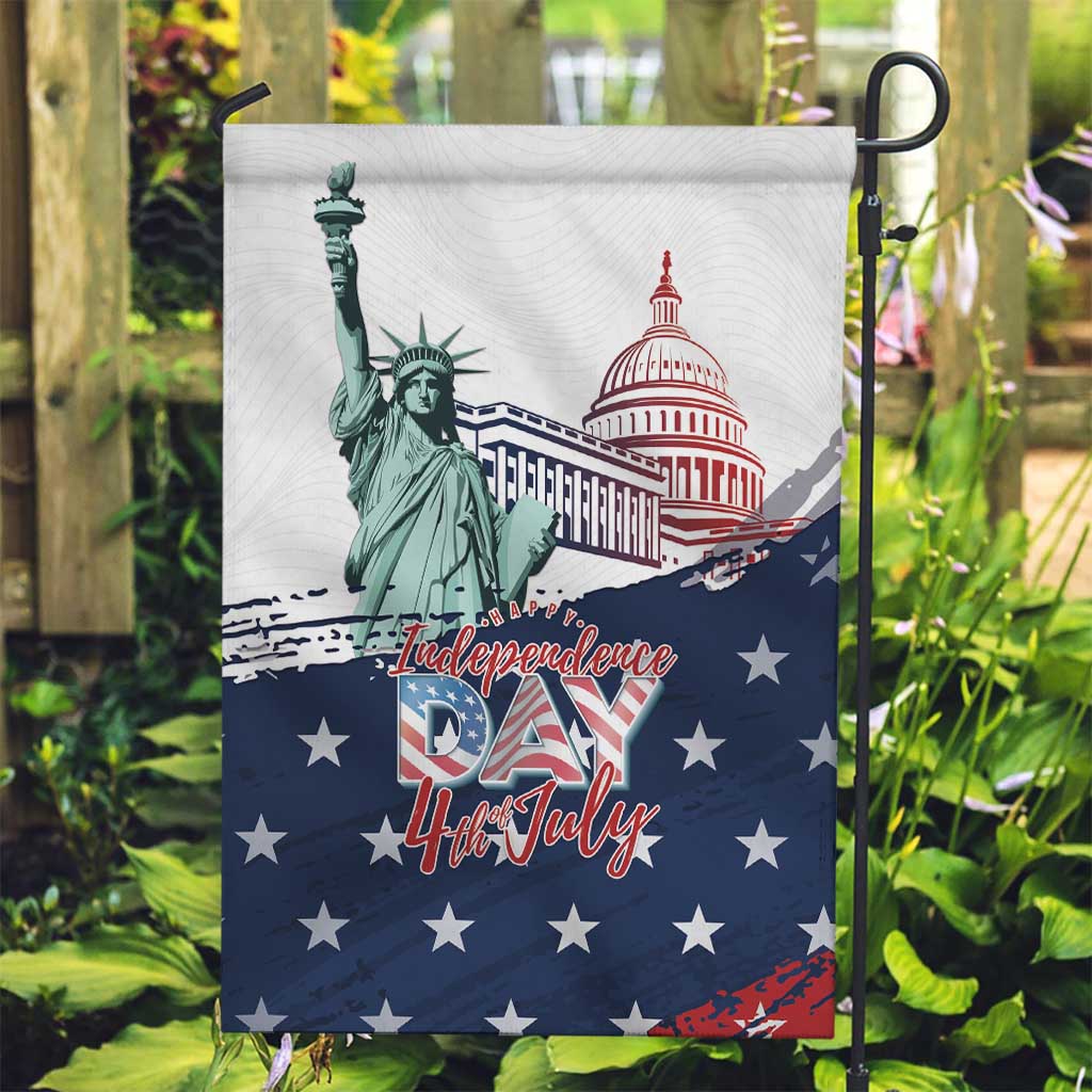 Fourth Of July Garden Flag Happy USA Independence Day