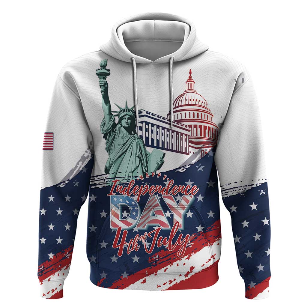 Personalized Fourth Of July Hoodie Happy USA Independence Day