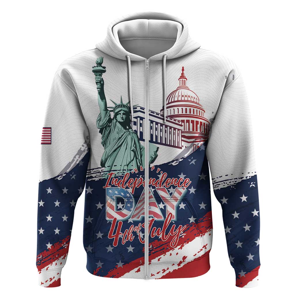 Personalized Fourth Of July Hoodie Happy USA Independence Day
