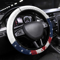 Fourth Of July Steering Wheel Cover Happy USA Independence Day