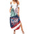 Personalized Fourth Of July Summer Maxi Dress Happy USA Independence Day