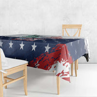 Fourth Of July Tablecloth Happy USA Independence Day