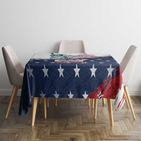 Fourth Of July Tablecloth Happy USA Independence Day