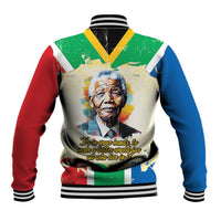Nelson Mandela International Day 46664 Baseball Jacket Its In Our Hands - Batik Pattern