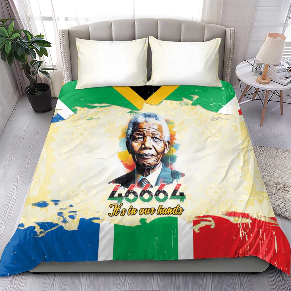 Nelson Mandela International Day 46664 Bedding Set Its In Our Hands - Batik Pattern