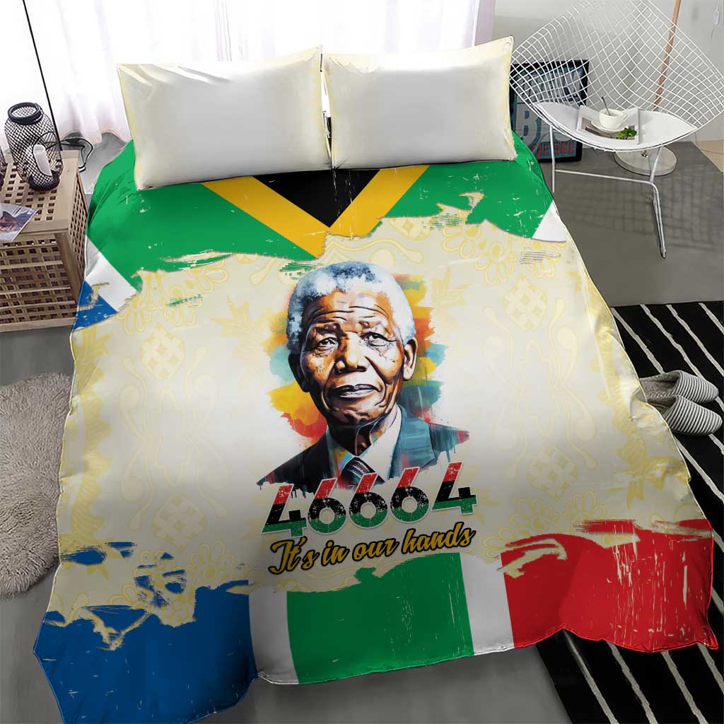 Nelson Mandela International Day 46664 Bedding Set Its In Our Hands - Batik Pattern