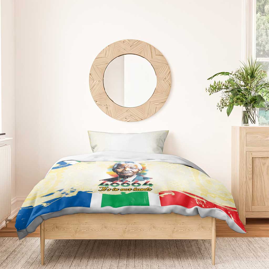 Nelson Mandela International Day 46664 Bedding Set Its In Our Hands - Batik Pattern