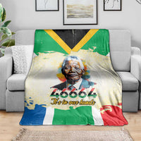 Nelson Mandela International Day 46664 Blanket Its In Our Hands - Batik Pattern