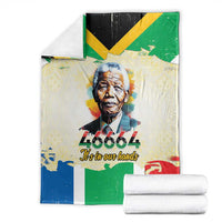 Nelson Mandela International Day 46664 Blanket Its In Our Hands - Batik Pattern