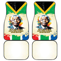Nelson Mandela International Day 46664 Car Mats Its In Our Hands - Batik Pattern