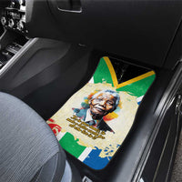 Nelson Mandela International Day 46664 Car Mats Its In Our Hands - Batik Pattern