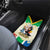 Nelson Mandela International Day 46664 Car Mats Its In Our Hands - Batik Pattern