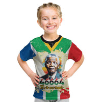 Nelson Mandela International Day 46664 Kid T Shirt Its In Our Hands - Batik Pattern