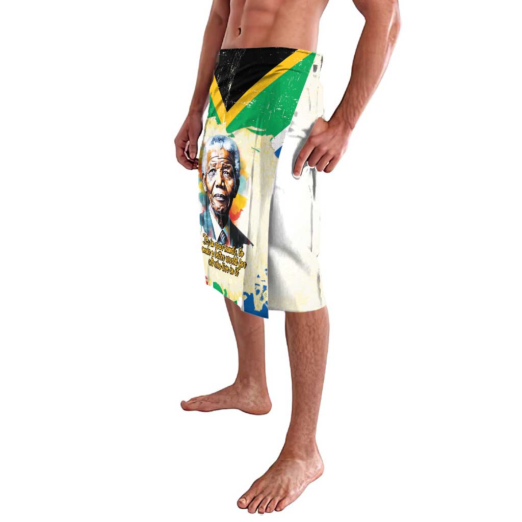 Nelson Mandela International Day 46664 Lavalava Its In Our Hands - Batik Pattern