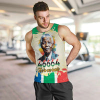 Nelson Mandela International Day 46664 Men Tank Top Its In Our Hands - Batik Pattern