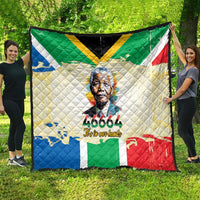 Nelson Mandela International Day 46664 Quilt Its In Our Hands - Batik Pattern