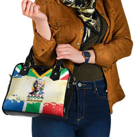 Nelson Mandela International Day 46664 Shoulder Handbag Its In Our Hands - Batik Pattern