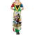 Nelson Mandela International Day 46664 Summer Maxi Dress Its In Our Hands - Batik Pattern
