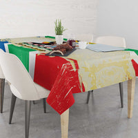 Nelson Mandela International Day 46664 Tablecloth Its In Our Hands - Batik Pattern