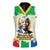 Nelson Mandela International Day 46664 Women Sleeveless Polo Shirt Its In Our Hands - Batik Pattern