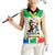 Nelson Mandela International Day 46664 Women Sleeveless Polo Shirt Its In Our Hands - Batik Pattern