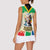 Nelson Mandela International Day 46664 Women Sleeveless Polo Shirt Its In Our Hands - Batik Pattern