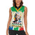 Nelson Mandela International Day 46664 Women Sleeveless Polo Shirt Its In Our Hands - Batik Pattern