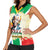 Nelson Mandela International Day 46664 Women Sleeveless Polo Shirt Its In Our Hands - Batik Pattern