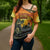Personalized Alligator Alcatraz Cross Shoulder Shirt Gator Island Prison Retro Sunset - Wonder Print Shop