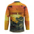 Personalized Alligator Alcatraz Hockey Jersey Gator Island Prison Retro Sunset - Wonder Print Shop