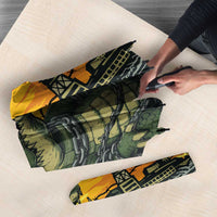 Alligator Alcatraz Umbrella Gator Island Prison Retro Sunset - Wonder Print Shop