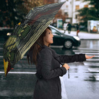 Alligator Alcatraz Umbrella Gator Island Prison Retro Sunset - Wonder Print Shop