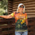 Personalized Alligator Alcatraz Women Polo Shirt Gator Island Prison Retro Sunset - Wonder Print Shop