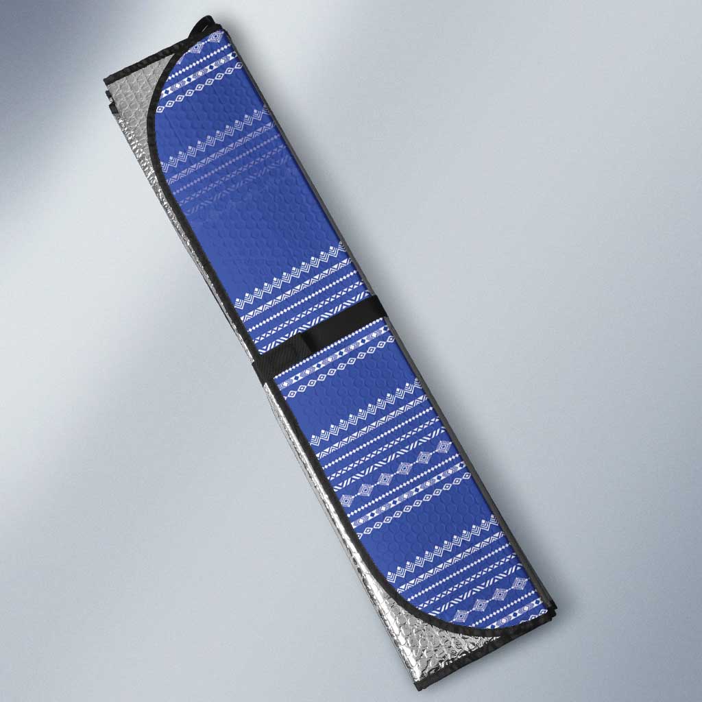 Liberia Football Auto Sun Shade Women Blue Jersey - Wonder Print Shop