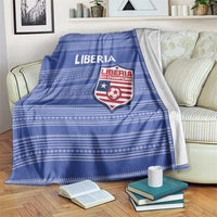 Liberia Football Blanket Women Blue Jersey - Wonder Print Shop